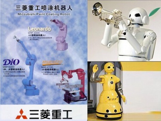 三菱噴涂機(jī)器人春節(jié)不打烊，海藍(lán)機(jī)電道一聲：新春快樂！
