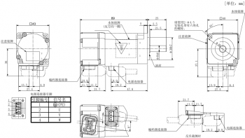 MR-JE三菱伺服電機(jī)HG-KNJ-S100各系列外形尺寸圖 MR-JE三菱伺服電機(jī)HG-KNJ-S100各系列外形尺寸圖