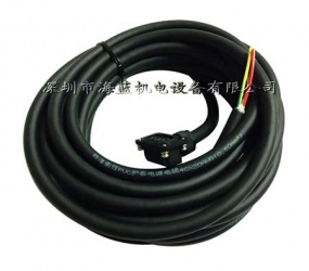 三菱電機(jī)電源線MR-PWS1CBL5M-A1-L，三菱MR-JE，MR-J4,MR-J3系列電機(jī)專用
