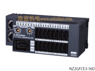 NZ2GFCE3-16DE|16點(diǎn) DC24V（源型）輸入，遠(yuǎn)程模塊、e-CON連接器、3線式